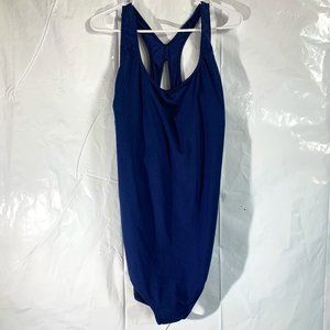 Speedo One Piece Racerback Built in Bra Swimsuit